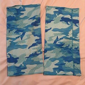 Reel Legends Aqua Camouflage Neck Gaiter